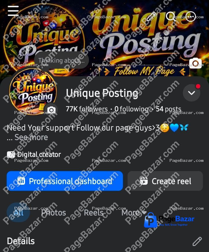 77k Followers Page